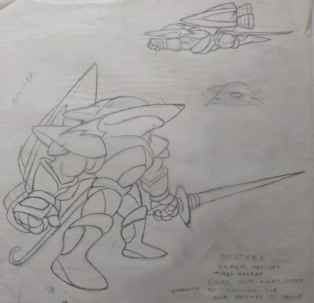 Rocket Knight Adventures concept art