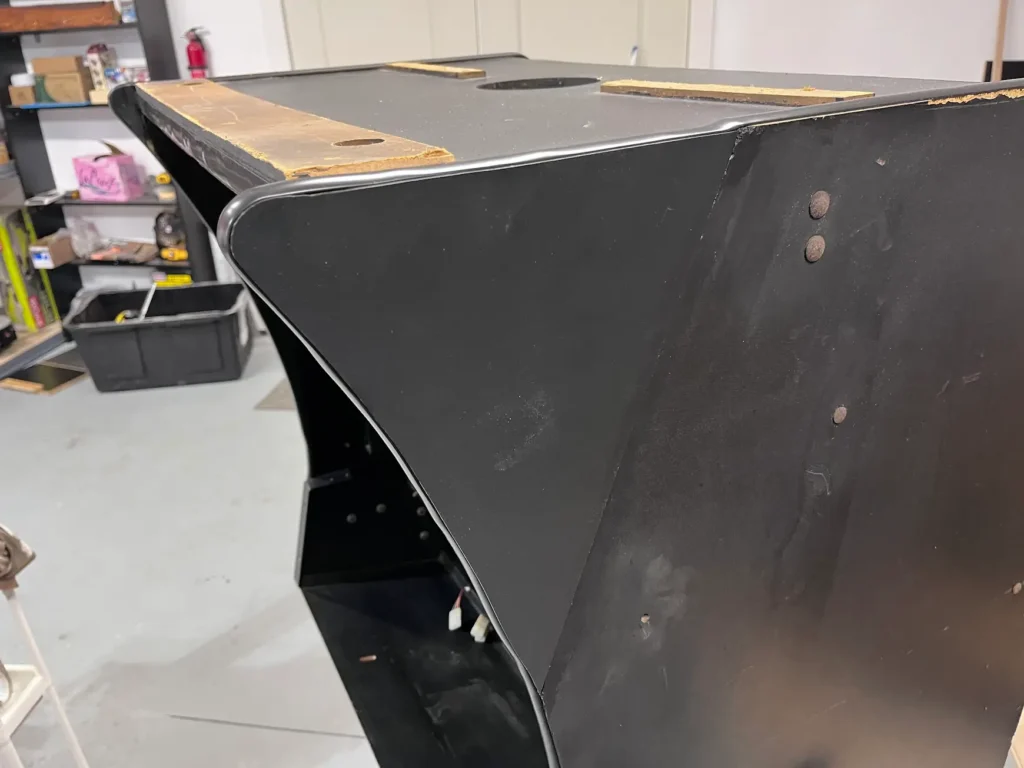 Restored Daytona USA cabinet side