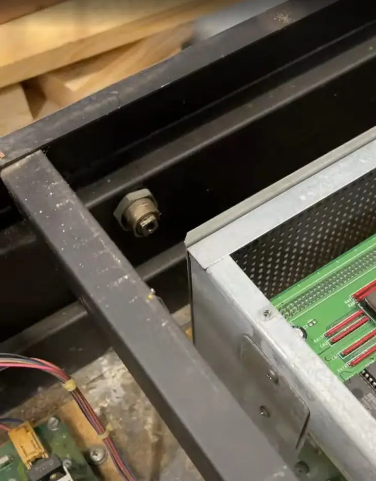 Daytona USA Twin Cab lock assembly - removing the lock to allow the seat to fold back.