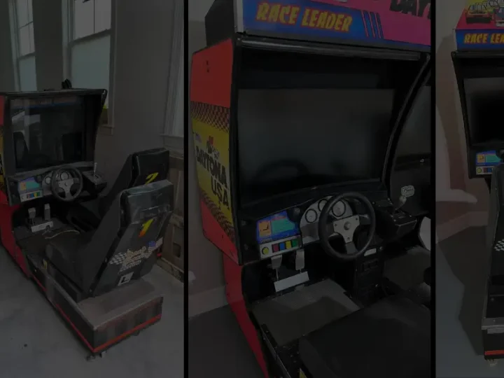 Daytona USA Twin Cabinet Refurbishing
