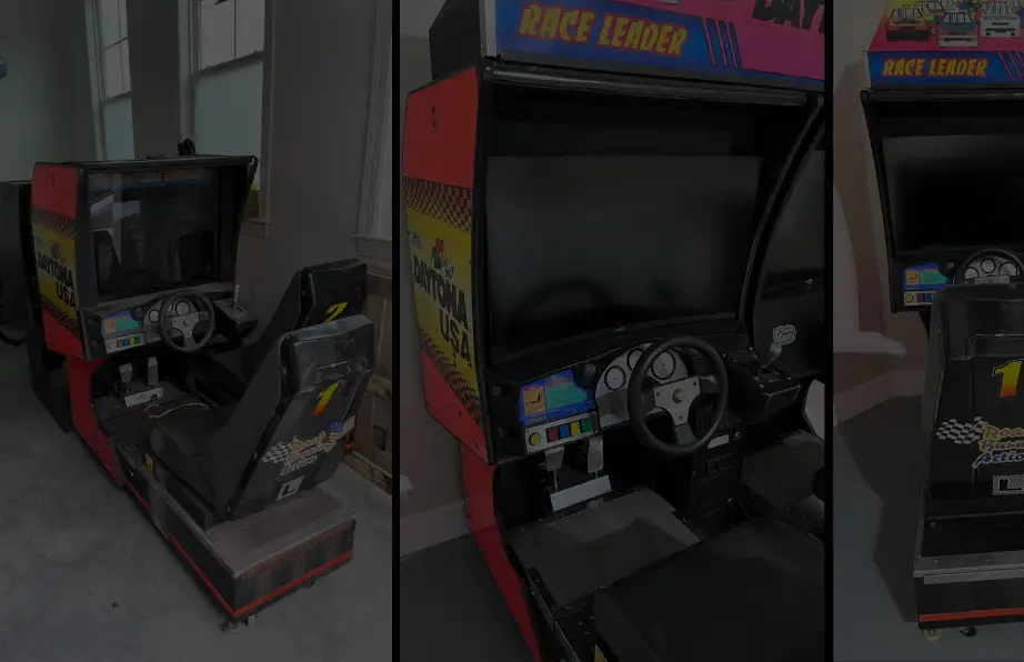 Daytona USA Twin Cabinet Refurbishing