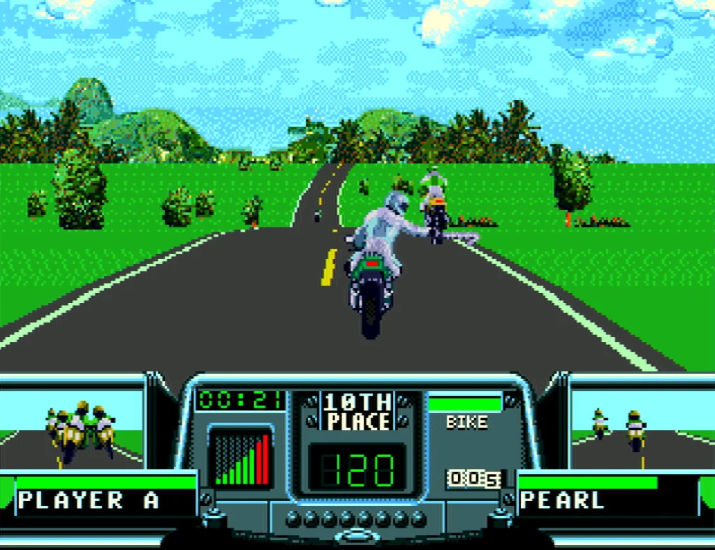 Road Rash 3 gameplay